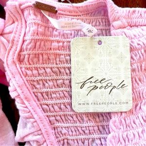 Charlotte Top by Free People, spoonful of sugar pink Size Large